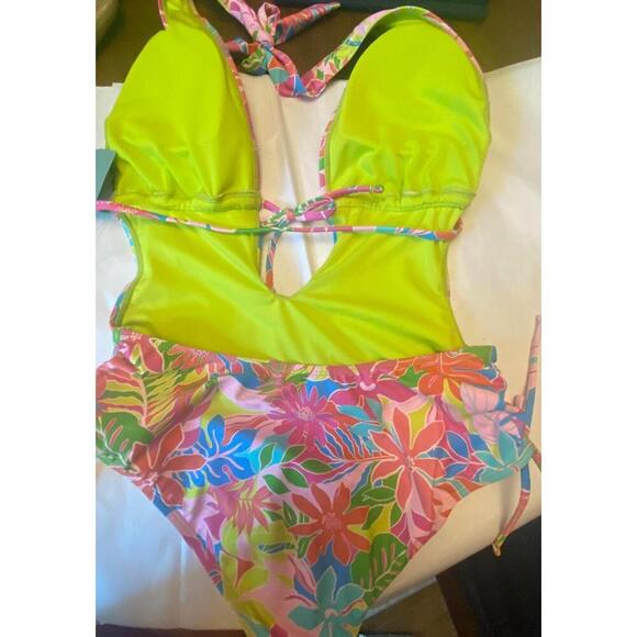 Blu C Floral One-Piece Swimsuit - Picture 4 of 8